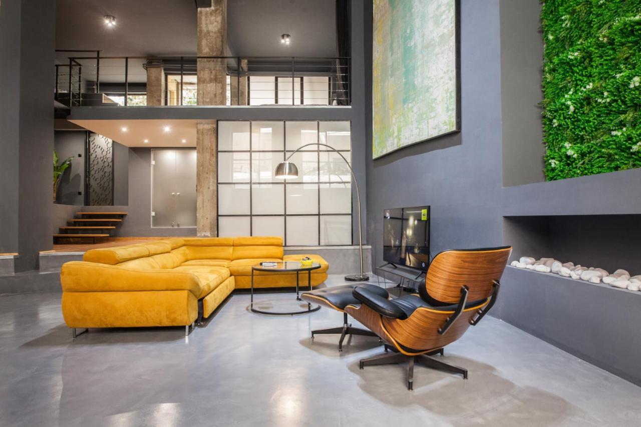 Trendy Industrial Apt Next To Museum Of Acropolis Athen Exterior foto