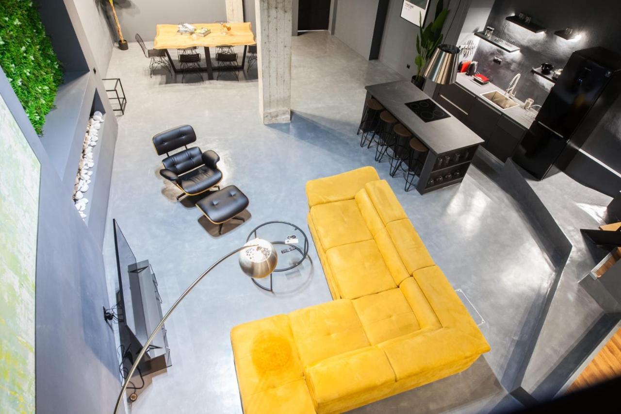 Trendy Industrial Apt Next To Museum Of Acropolis Athen Exterior foto